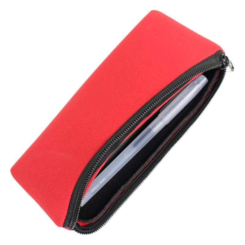 Estudiante personalizado caja de papelería masculina niños hembra de gran capacidad bolsa multifunción material de buceo resistente al desgaste simple caja de lápices