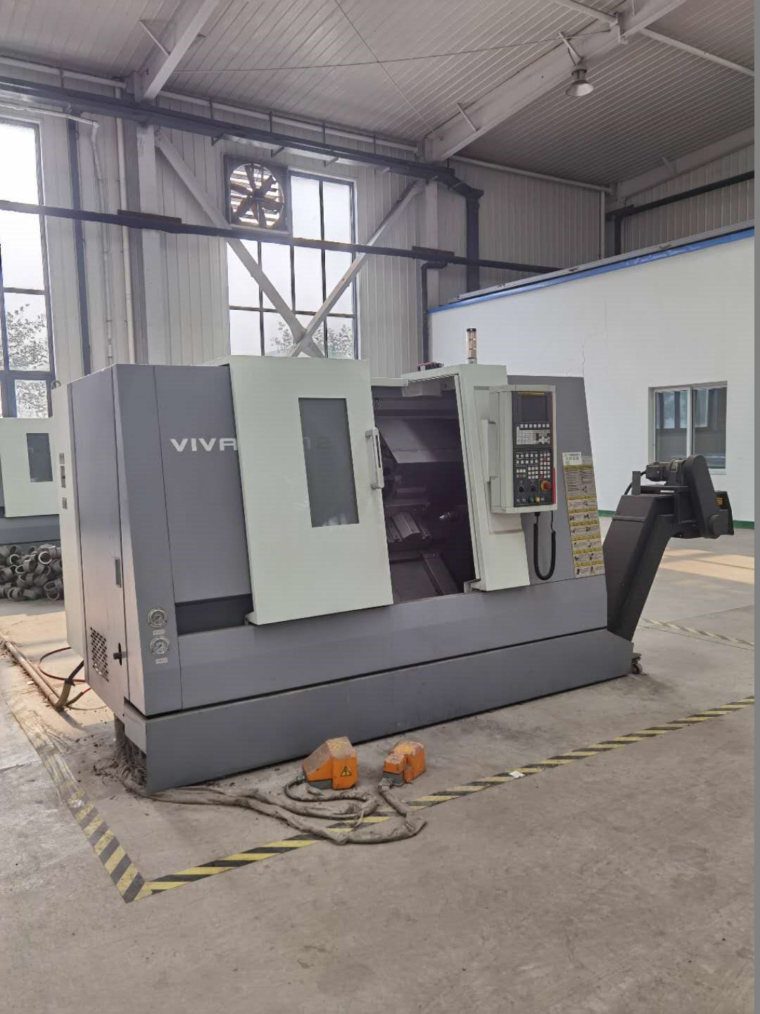 转让二手沈阳Viva T2CMx500车铣斜身车二手数控车二手车床