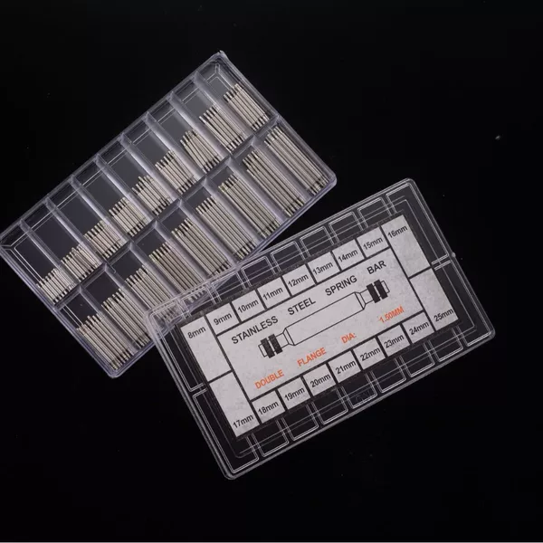 Boxed raw ear watch repair tool multi-specification 1.5 thick 8-25mm interface raw ear watch accessories spring pin strap