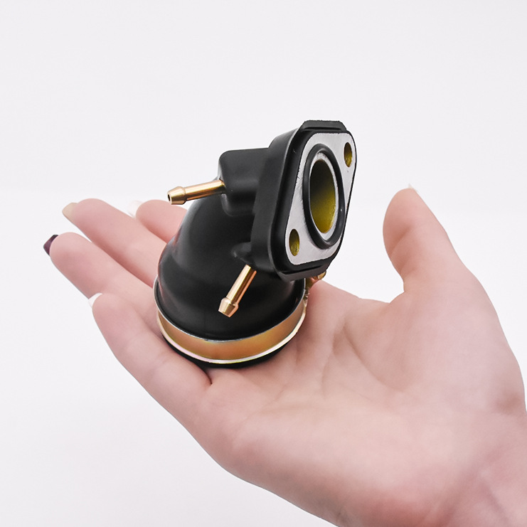 Pedal de la motocicleta interfaz del carburador qiaoge Fuxi ZY100 Ghost Fire JOG euro uno Euro Dos conector tubo admisión