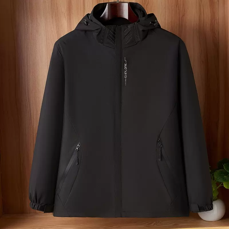 情侣装摇粒绒三合一冲锋衣定制logo可拆卸内胆加绒加厚防风防水