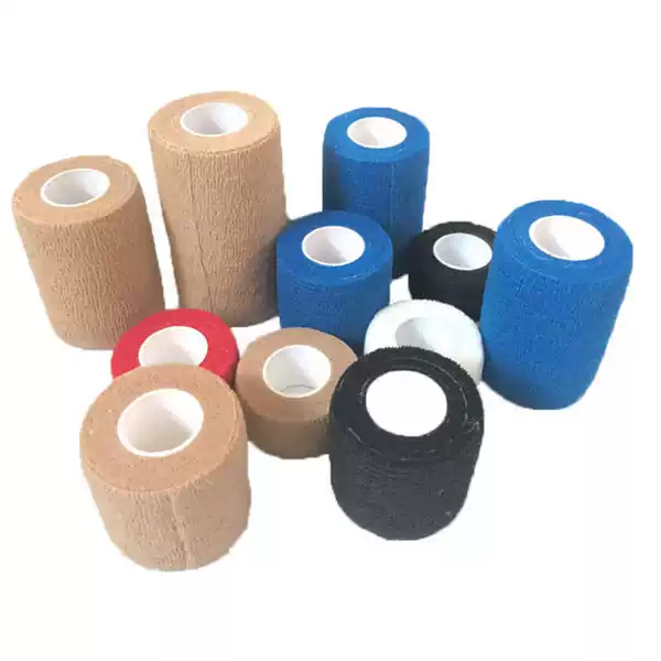 Factory Direct Supply Non-Woven Elastic Self-Adhesive Bandage Ankle Pet Elastic Sports Finger Protection Tape Bandage
