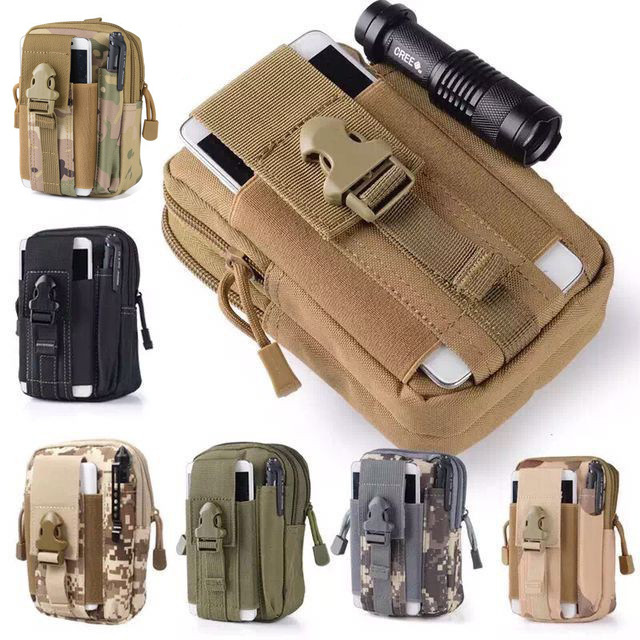 Outdoor Tactical Leg Bag Military Fan Camouflage Cycling Motorcycle Portable Multi-Functional Leggings Bag Sports Hanging Waist Bag Wholesale