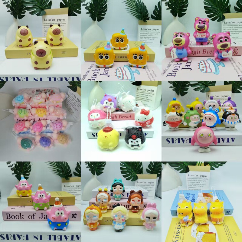 Doll Pinch Decompression Toy Soft Slow Rebound Decompression New Popular Gift Student Prize Figure