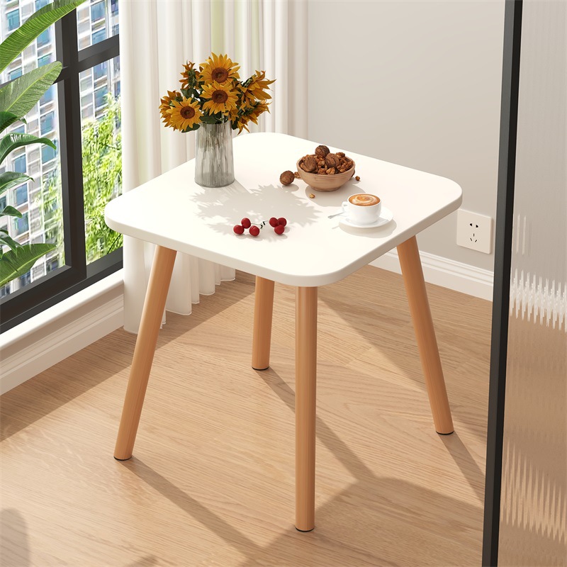 暖かい白【角テーブル40*40高さ40】