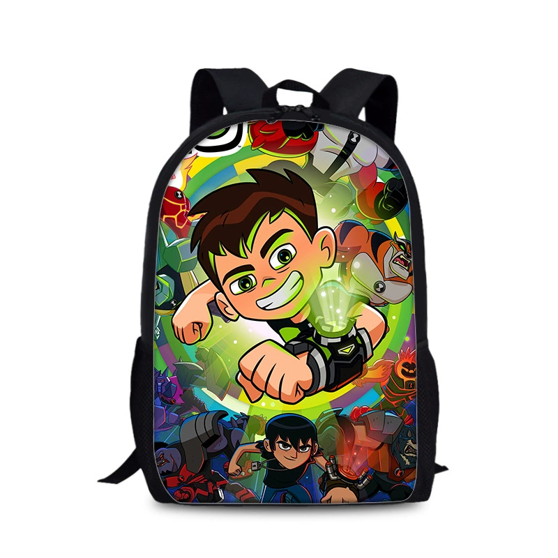 Школьный рюкзак Ben 10 Junior Hacker Printing, творческий комфортный для начальной и средней школы 44 см