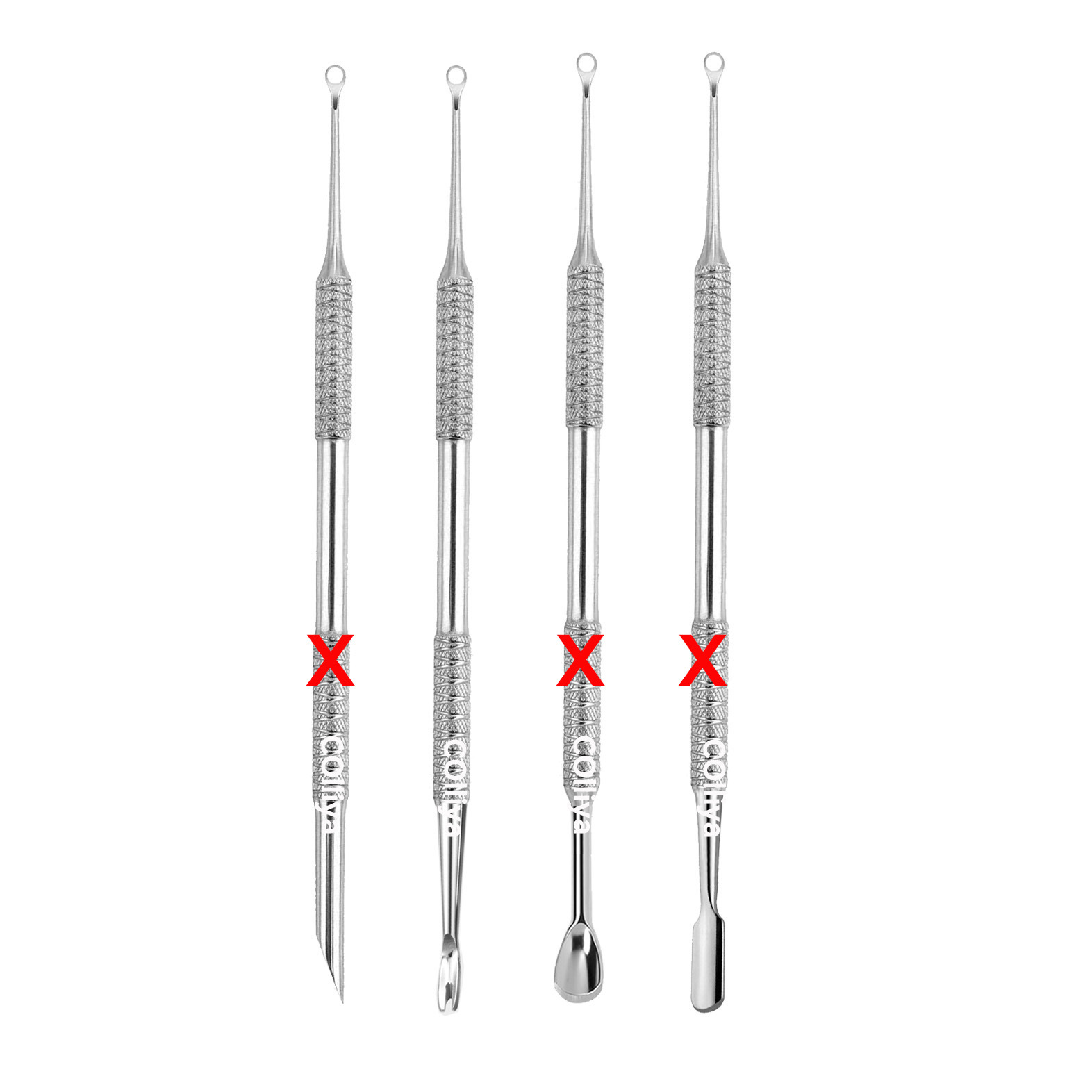 [Factory Direct Sales] Circle Dead Leather Fork