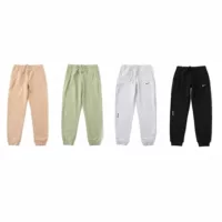 Nocta Joint Model SS24 Повседневные вязаные спортивные штаны со средней талией на флисовой подкладке для мужчин и женщин