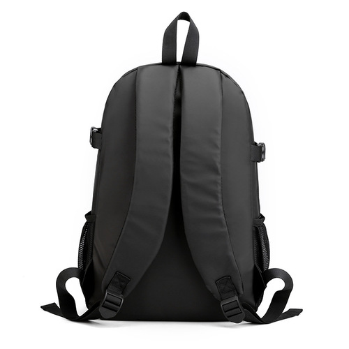 Cross-border new fashion backpack men's casual water-repellent travel bag computer bag backpack student school bag men's bag