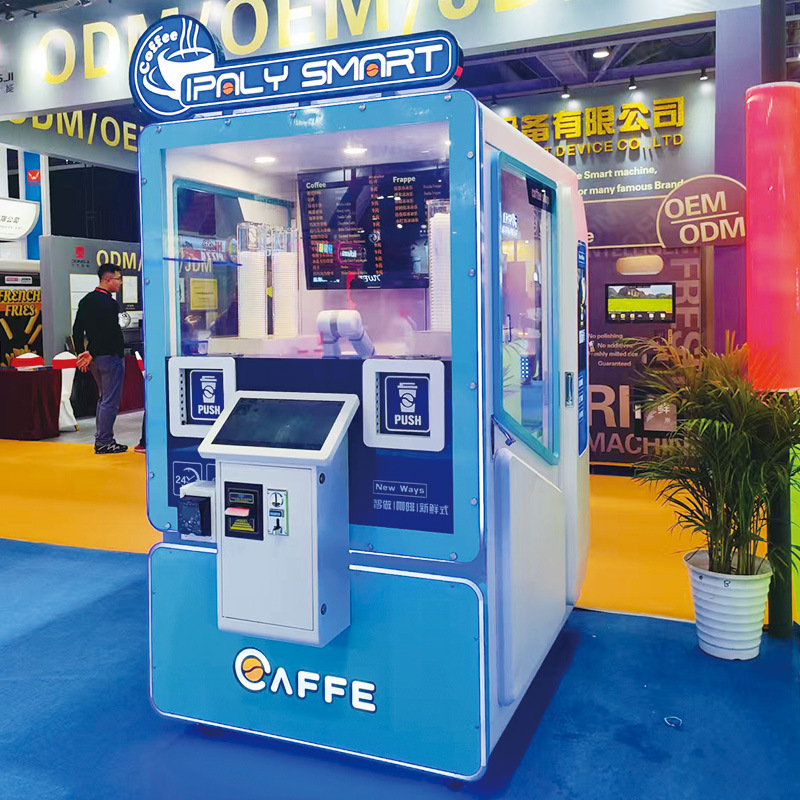 Intelligent Self-Service Coffee Machine Unmanned Vending Machine Coffee Vending Machine Freshly Ground Robotic Arm Coffee Vending Machine Factory Intelligent Self-Service Coffee Machine Unmanned Vending Machine Coffee Vending Machine Freshly Ground Robotic Arm Coffee Vending Machine Factory