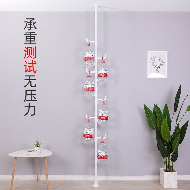 卧室客厅挂衣架顶天立地加粗不锈钢衣帽架立式家用阳台晒衣服架|undefined