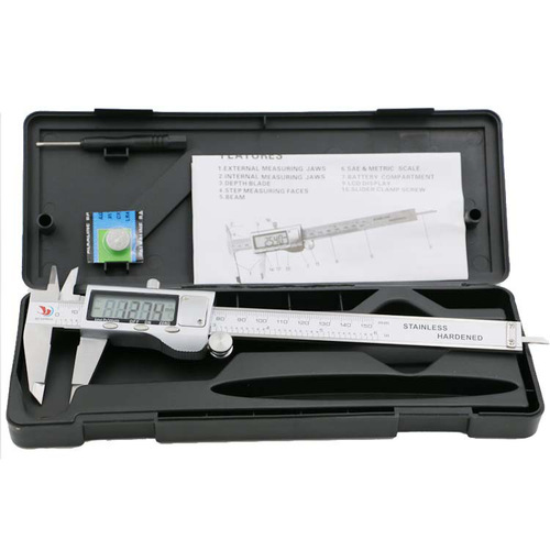 Stainless steel electronic vernier caliper digital display caliper high precision digital display vernier caliper 0-150mm