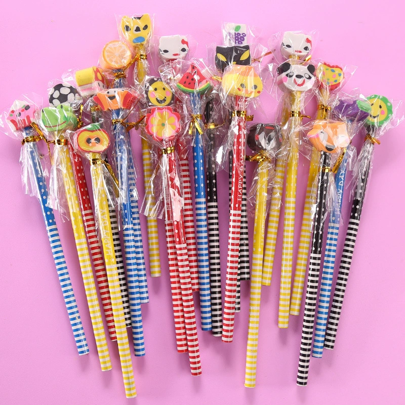 Мультяшный ремень ластик карандаш милый hb детей начальной школы маленький подарок детский сад школьные принадлежности канцелярские товары оптом