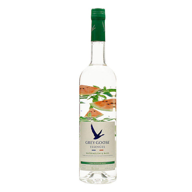 GreyGoose法国灰雁轻粹系列风味伏特加 西瓜罗勒味750ml洋酒烈酒