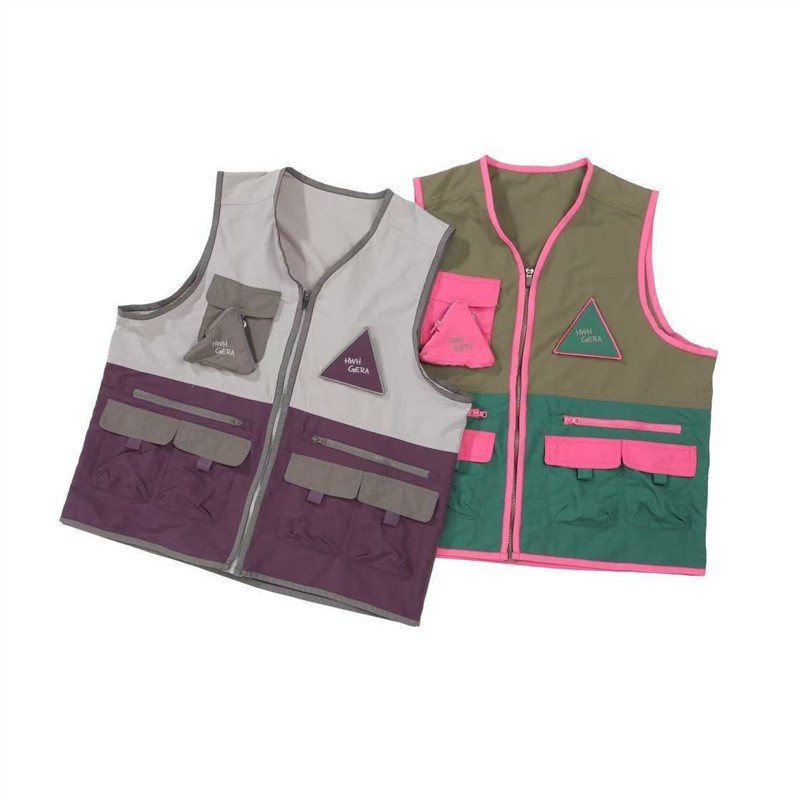 2025 Autumn New Mountain Sports Trend Mountaineering Fishing Camping Outdoor Layering Vest Women 2637