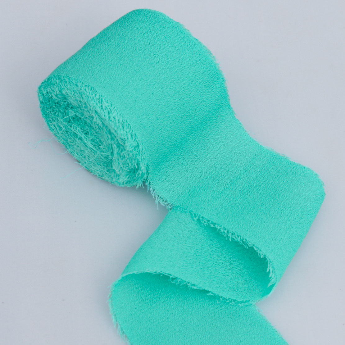 INS deshilachado cinta de gasa secado color rosa boda flor vendaje celebración flor cinta