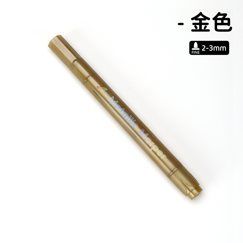 Cabeza dura metal hasta mecha modelo de pintura de pintura de color marcador pluma set diy marca de graffiti pluma