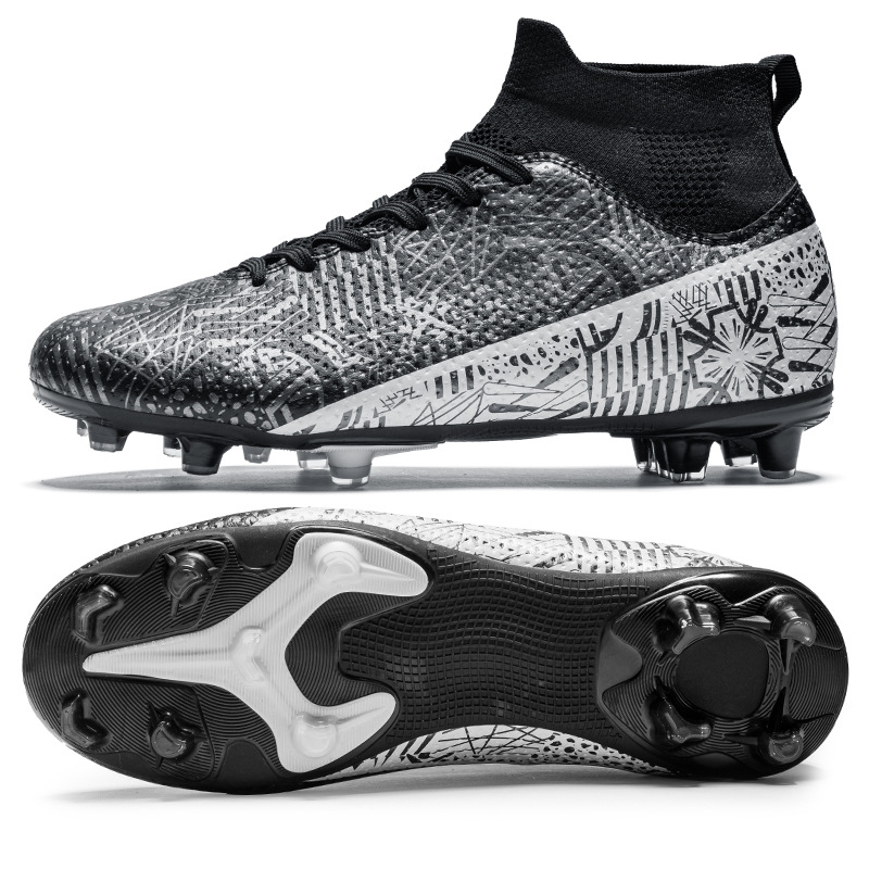 High Top Camo World Cup Long Broken Nail Match Kinder und Erwachsene Sonderangebot Fußballschuhe für Herren_voghion.com