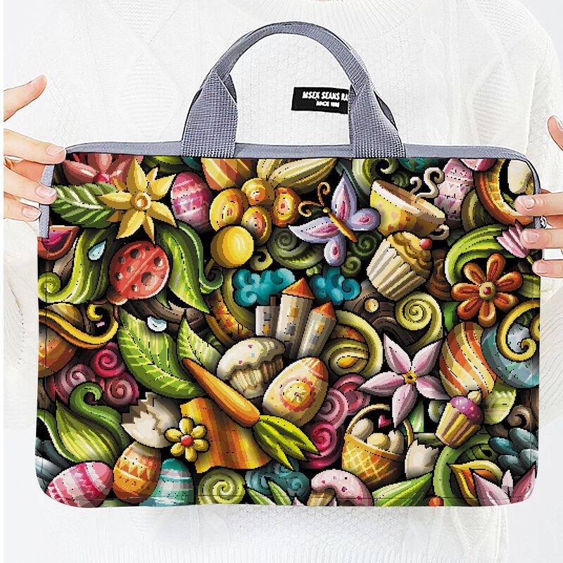 European and American Style Graffiti Print Computer Bag, Trendy Laptop Protective Cover, High-Value Storage Bag, Wholesale Starting from One Piece European and American Style Graffiti Print Computer Bag, Trendy Laptop Protective Cover, High-Value Storage Bag, Wholesale Starting from One Piece