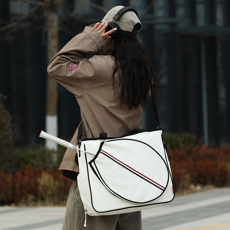 Bolso para Raquetas de Tenis de Nailon Impermeable y Ultraligero image 4