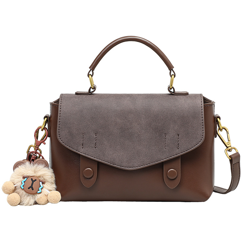 Women's Handbag 2026 New Summer Genuine Leather Crossbody Bag Luxury Cambridge Shoulder Bag - Thumbnail 5