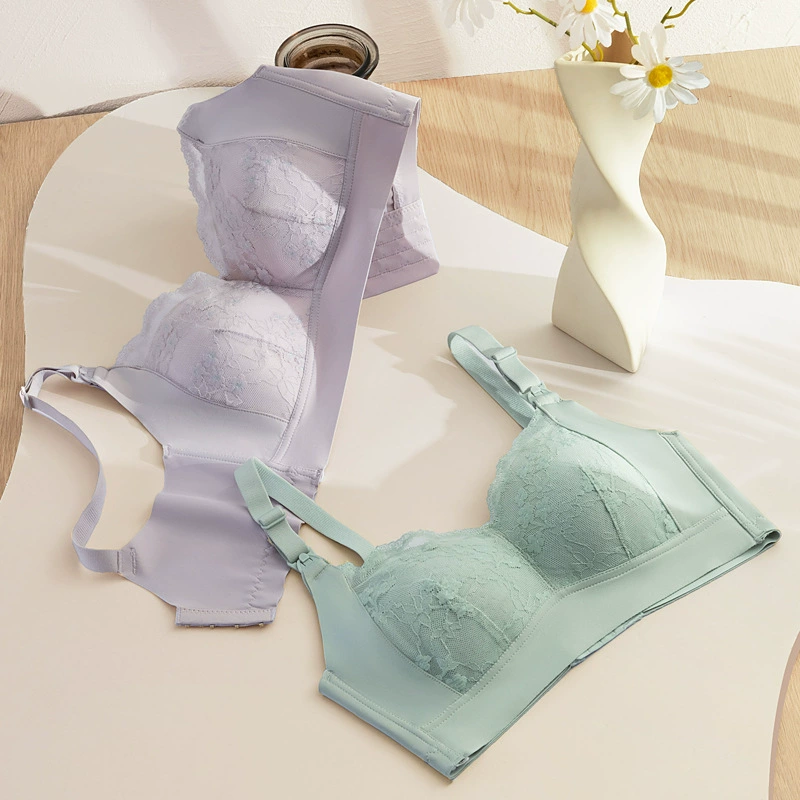 Новый Бюстгальтер для кормления с полной чашкой для беременных, Модальная дышащая тонкая чашка, послеродовое кормление, анти-провисание, нижнее Белье для беременных