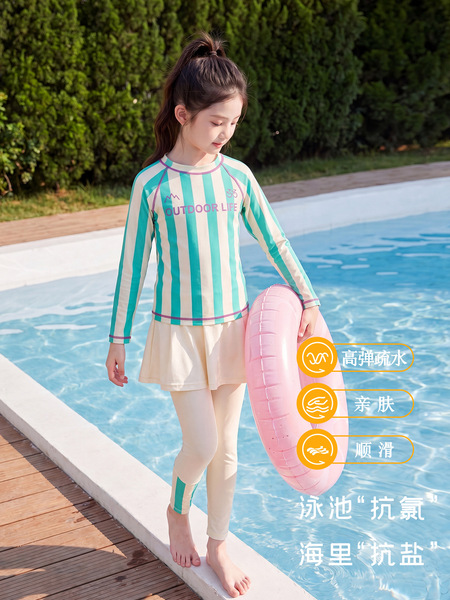Children's split swimwear