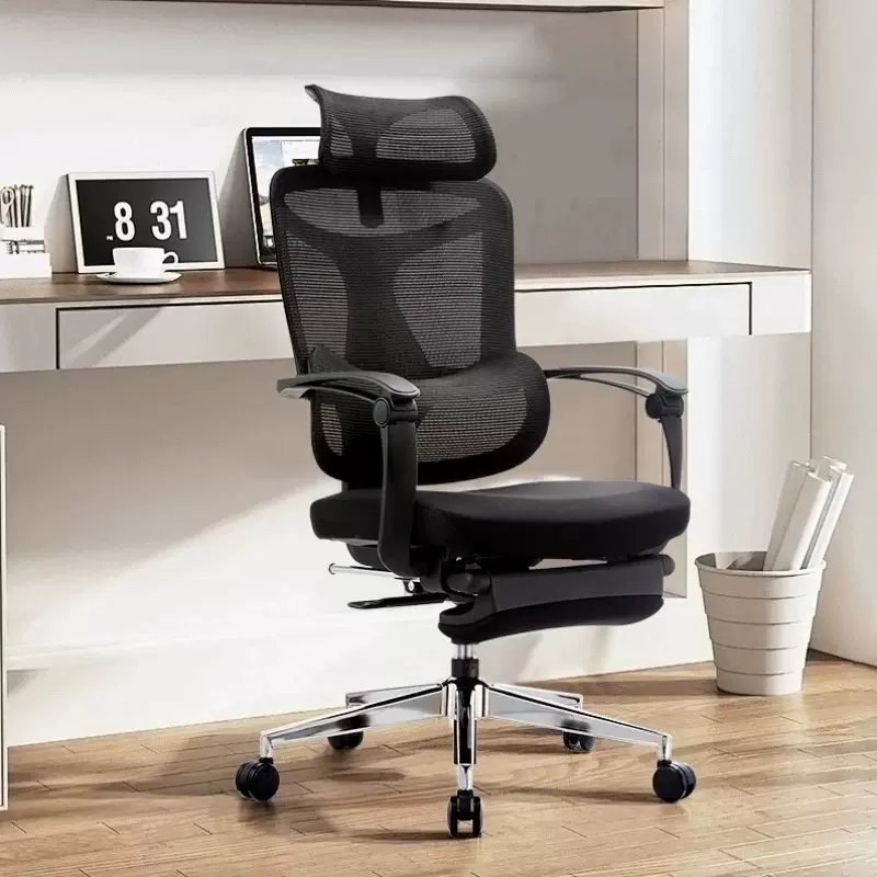 久坐不累办公椅电脑椅椅子可靠背护腰老板椅人体工学椅棉座坐垫