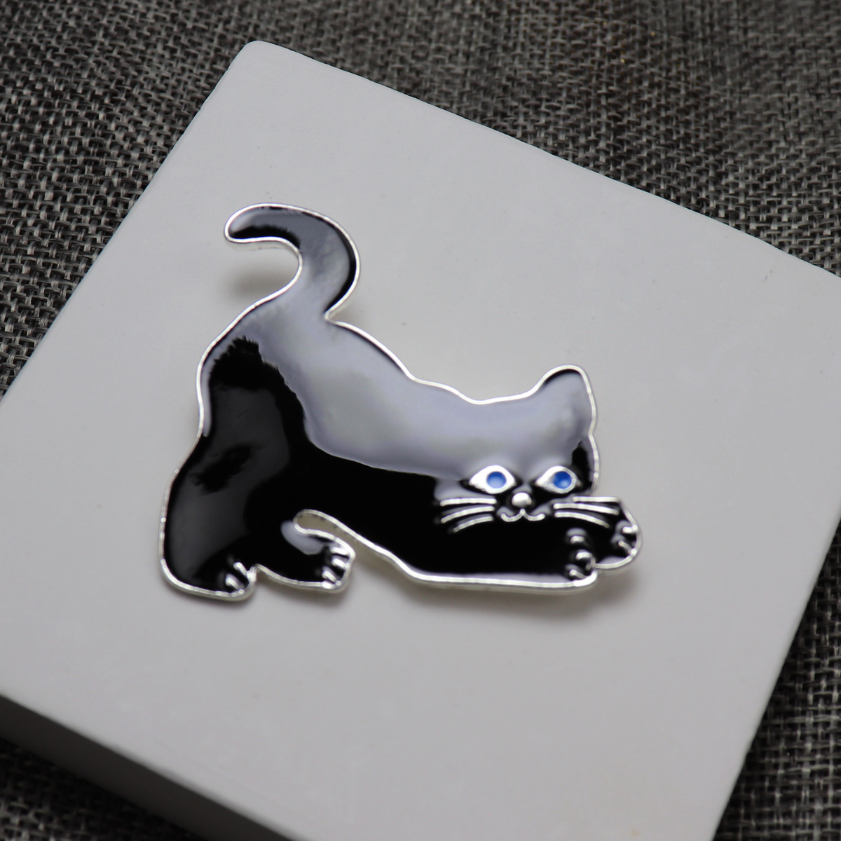 Japan Kyoto SOU Element Animal Flower Enamel Drop Glaze Brooch Corsage Accessories Small Gift Collection