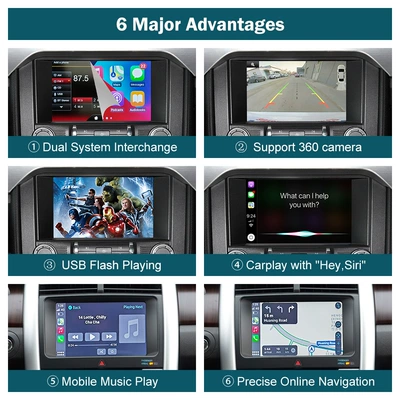 Ford SNYC2 Ford Decoder – Simsiz CarPlay və Android Auto