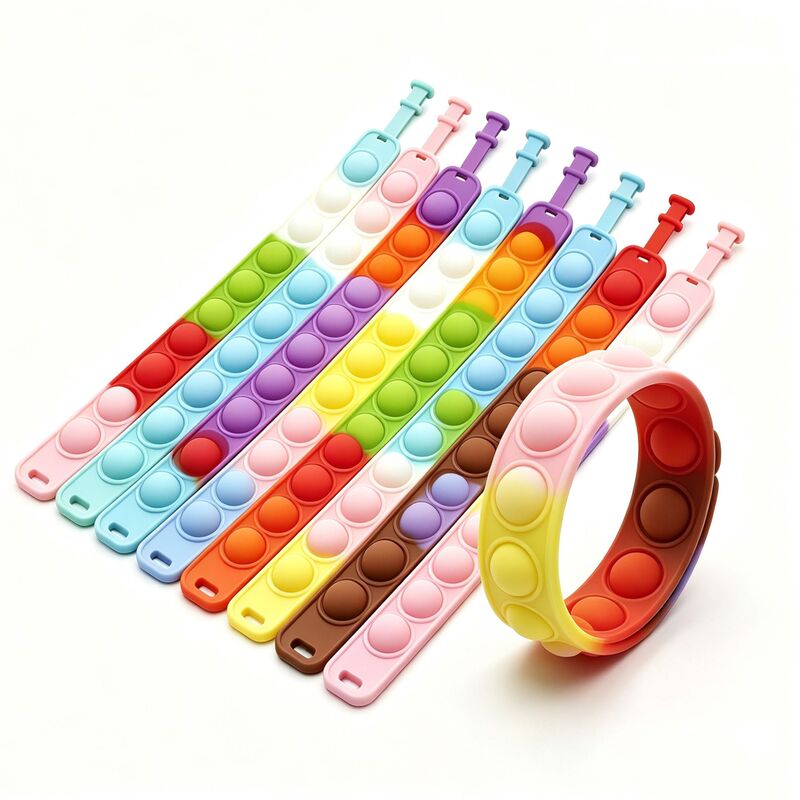 New cross-border mouse-killing pioneer bracelet, bubble bracelet, stress-relief silicone bracelet toy, bubble fun New cross-border mouse-killing pioneer bracelet, bubble bracelet, stress-relief silicone bracelet toy, bubble fun