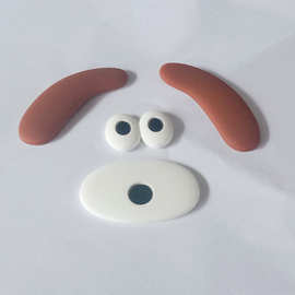 DIY卡通狗狗套装  PVC软胶饰品配件 学生本包包手机壳美容