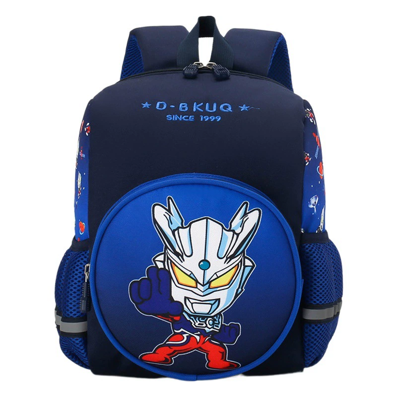 Новый Детский рюкзак с героями мультфильмов, милый рюкзак для детского сада, маленький школьный рюкзак с принтом динозавра и двойной спинкой для учеников начальной школы, оптовая продажа