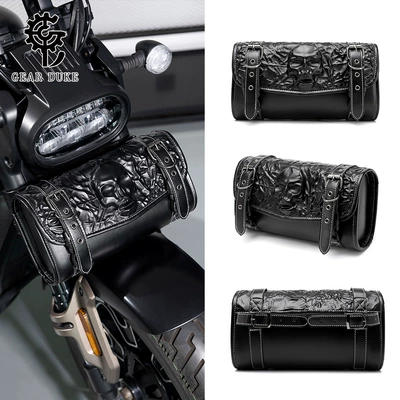Factory Direct Sales Amazon Hot Selling Punk Retro Motorcycle Bag Motorcycle Outdoor Riding Electric Vehicle Device