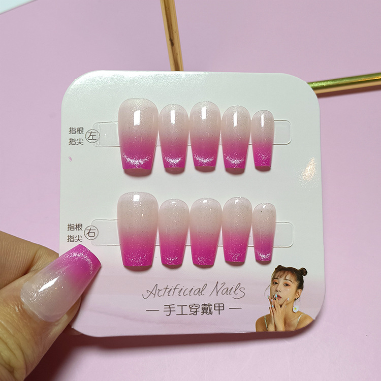 Diez piezas de piezas de uñas de alta calidad hecha a mano, Douyin Xiaohongshu, parche de uñas de venta caliente, armadura de ojo de gato de cristal image 37
