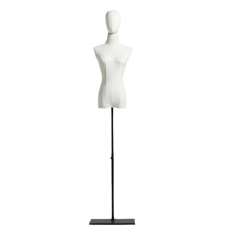 Modelo de cabeza maniquí accesorios tienda de ropa de mujer ventanas de exhibición modelo de vestido de boda busto modelo