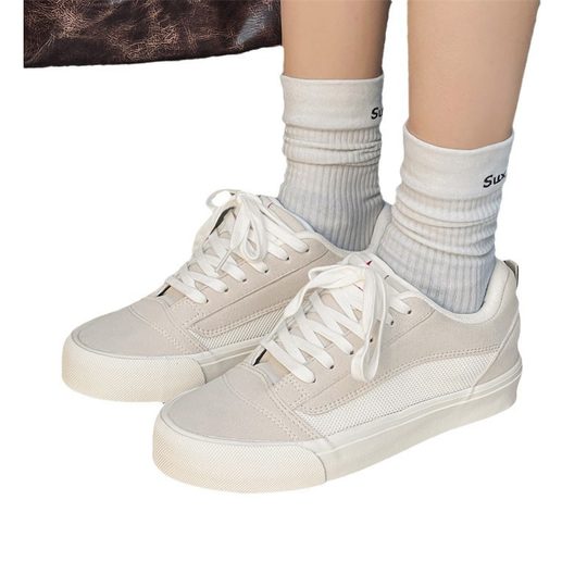 Spring 2024 New Design Sense Low-top Canvas Shoes Men's and Women's Student Ins Trendy All-match Hong Kong-style Casual Sneakers