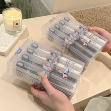 美国X-brush正品软毛牙刷独立包装成人家用细毛高档旅行牙刷批发