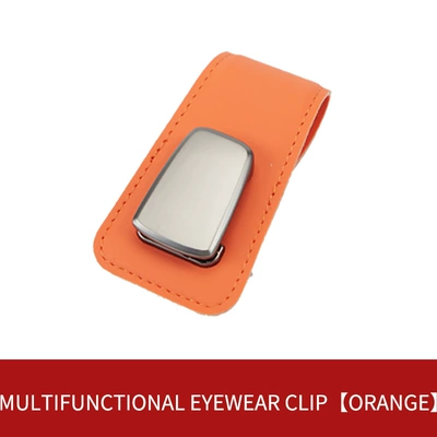 Creative Car Accessories, Car Glasses Clip/Bill Clip - orange
