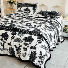 法莱绒加厚毛毯云貂绒牛奶绒毯子沙发毯办公室宿舍午睡盖毯礼盒