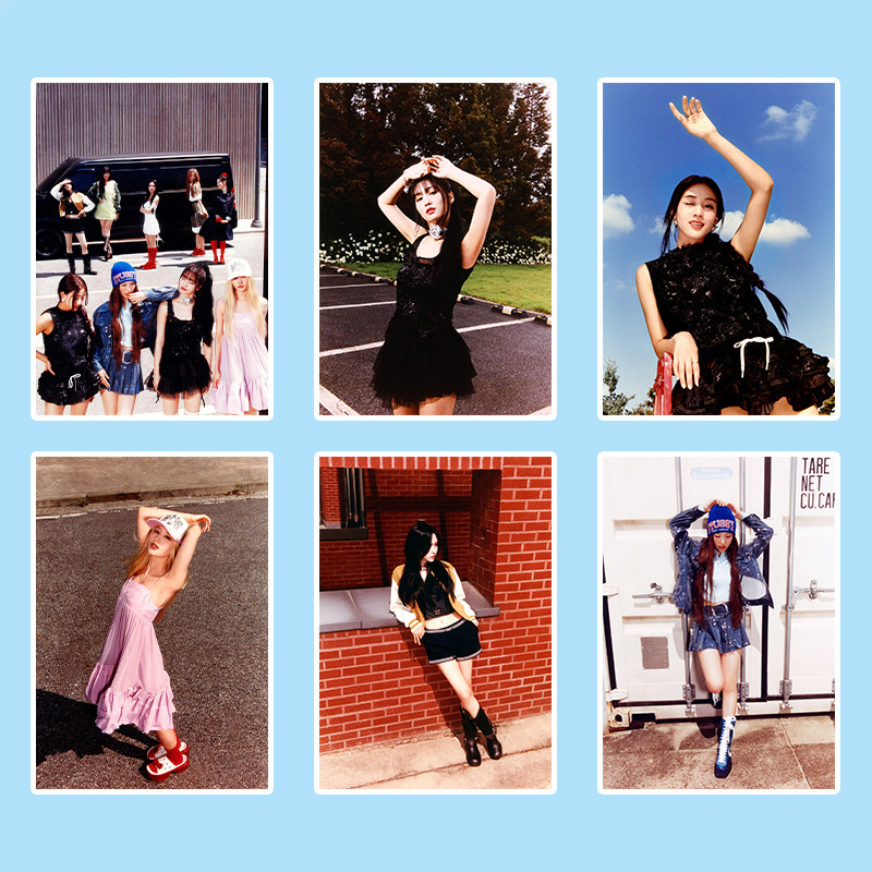 Two Mini 14 Series Adhesive Poster Sun Caiying momo Peripheral Pictorial Wall Sticker Decoration