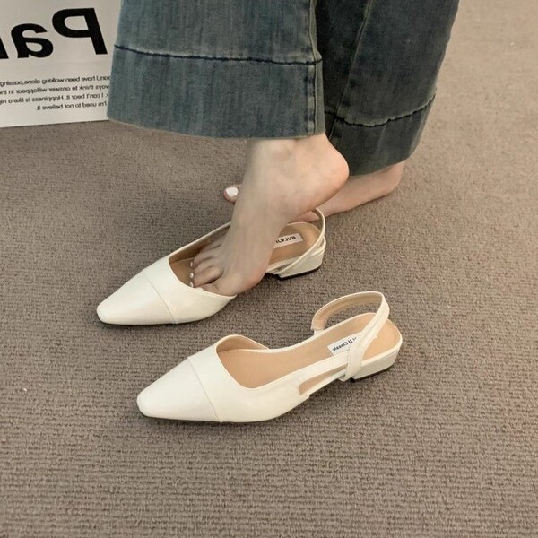 fashionable Mary Jane shoes pointed-toe