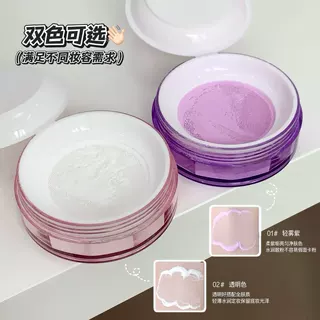 kakashow薄雾晨光水散粉自然轻薄透气服帖不卡粉控油持妆定妆散粉