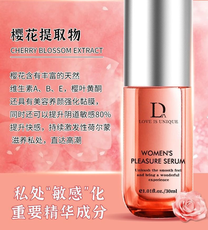 Solo Love Sakura Skin Base Essence 30ml Water-Based Personal Lubricant, Clear, Quick Water Release — detail image 12