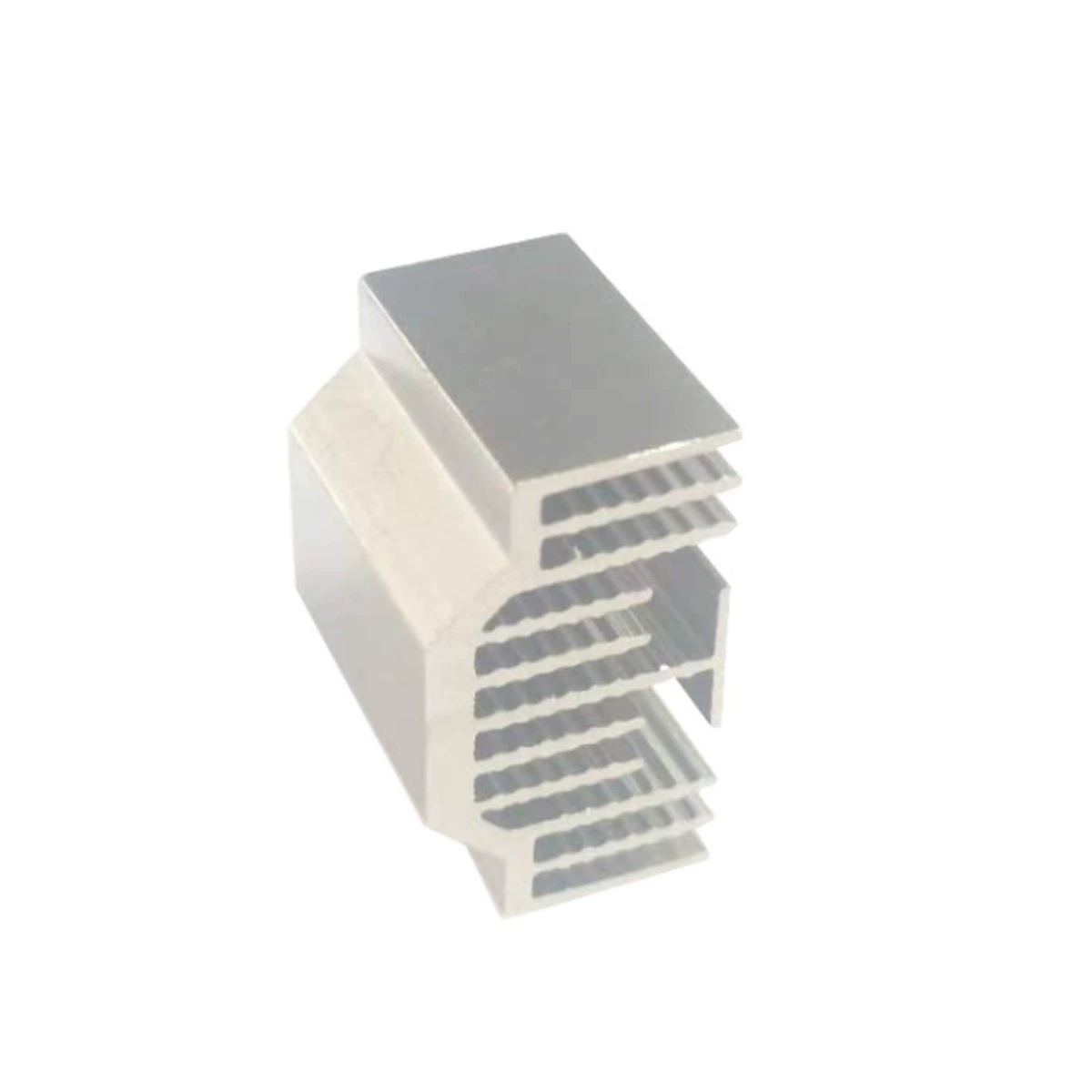 Back glue paste type aluminum radiator mining machine chip patch chip small radiator tablet is set to 22*12.9*16