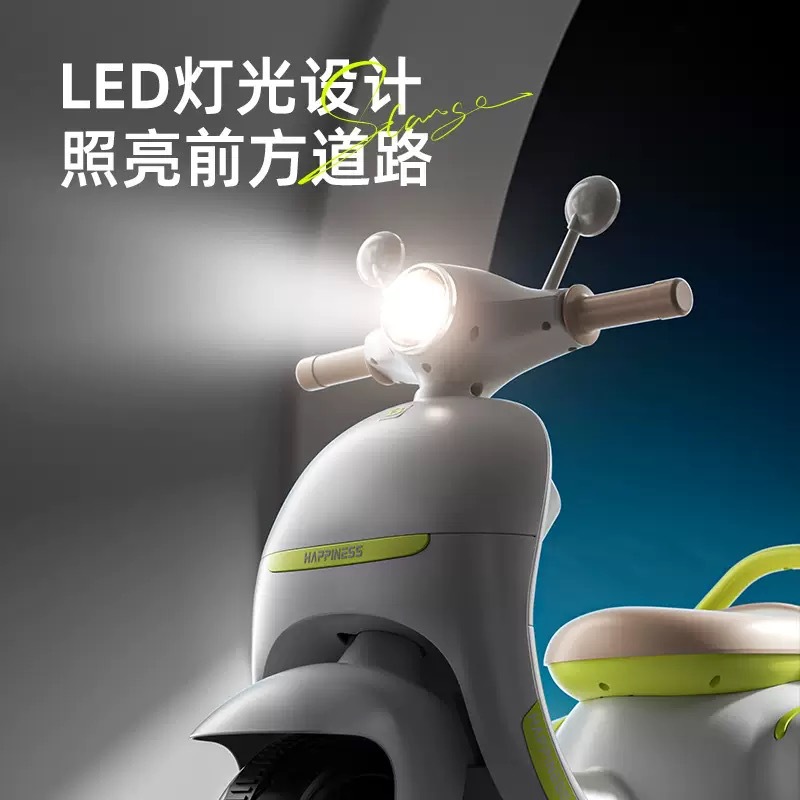 Nuevas motocicletas eléctricas para niños pequeños Mulan coche eléctrico para hombres y mujeres bebé triciclo coche de control remoto coche de juguetes para niños image 3