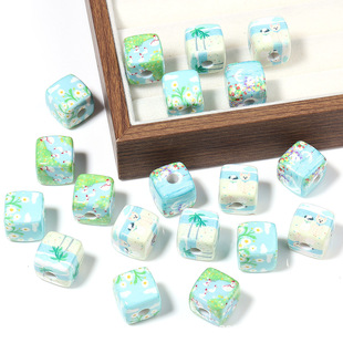 14mm���������y��ɫ����ɳ���L����С�����K���� DIY�Ʒ�������
