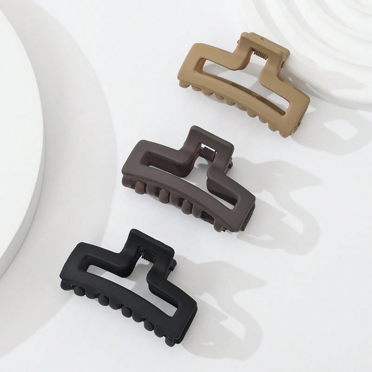 3-piezas pequeño tamaño clip helado mate niña niños mini lindo color horquilla roto pelo tiburón clip transfronterizo