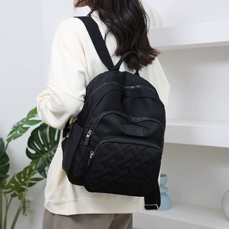 Backpack, capacious shoulder bag for leisure for mother, for students