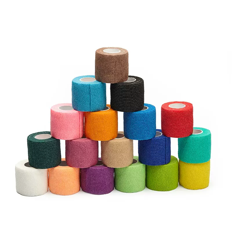 弹性自粘宠物绷带手指绷带弹力贴布动胶带护具护腕膝肘踝足篮球